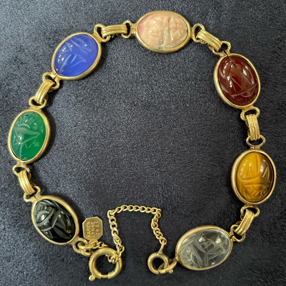 Vintage Karen Lynne 12kt GF bracelet